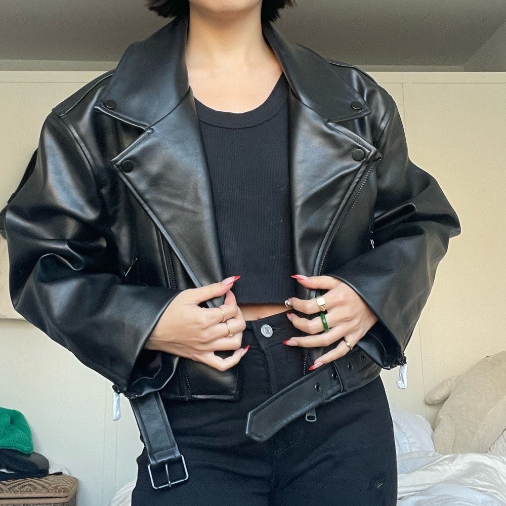 Lioness Staten Island Leather Jacket